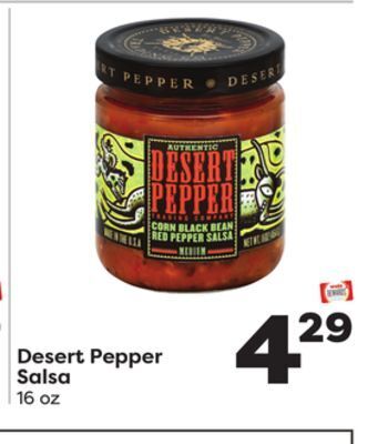 Weis Markets Desert pepper salsa offer