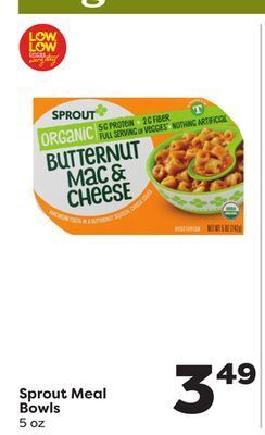 Weis Markets Sprout meal bowls offer