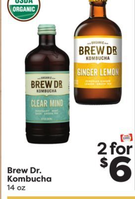 Weis Markets Brew dr. kombucha offer