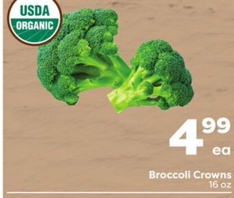 Weis Markets Broccoli crowns offer