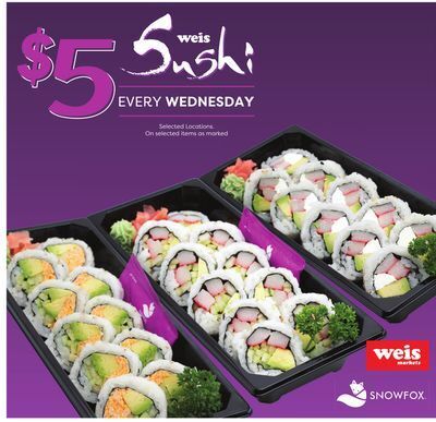 Weis Markets On selected items as marked offer