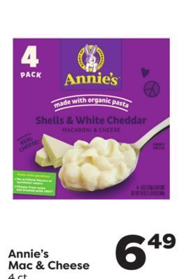 Weis Markets Annie's mac & cheese offer