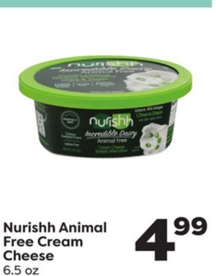 Weis Markets Nurishh animal free cream cheese offer