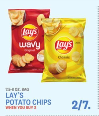 Kings Food Markets Lay's potato chips offer
