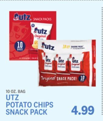 Kings Food Markets Utz potato chips snack pack offer