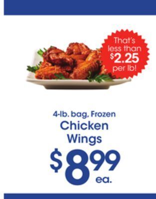 Price Rite Chicken wings offer