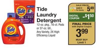 The Fresh Grocer Laundry detergent offer
