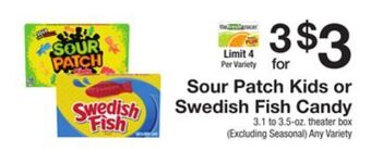 The Fresh Grocer Candy offer