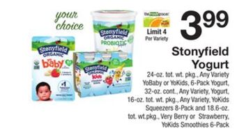 The Fresh Grocer Yogurt offer