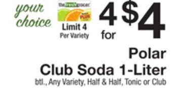 Club soda 1- liter