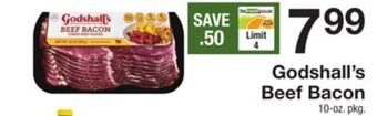 The Fresh Grocer Beef bacon offer