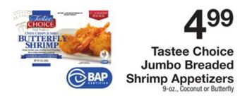 The Fresh Grocer Jumbo breaded shrimp appetizers offer
