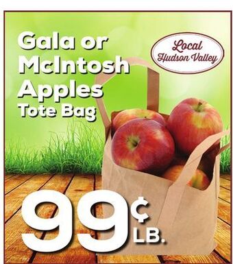 DeCicco & Sons Gala or mcintosh apples offer