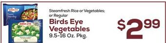 DeCicco & Sons Birds eye vegetables offer