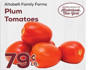 DeCicco & Sons Plum tomatoes offer
