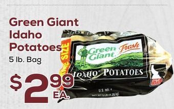 DeCicco & Sons Green giant idaho potatoes offer