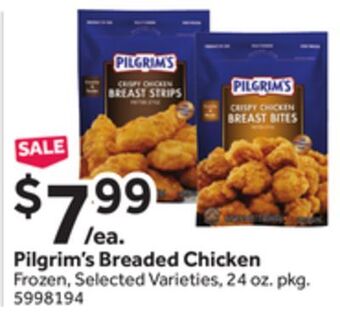 Stop&Shop Pilgrim's breaded chicken offer