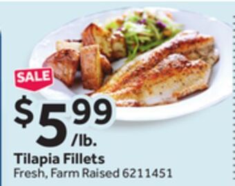 Stop&Shop Tilapia fillets offer