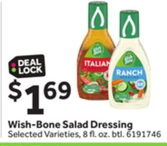Stop&Shop Wish-bone salad dressing offer