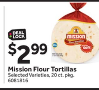 Stop&Shop Mission flour tortillas offer