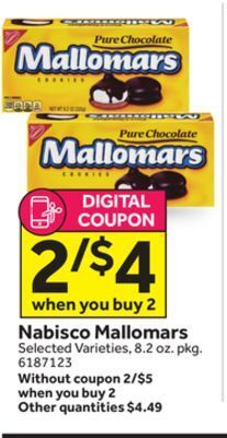 Stop&Shop Nabisco mallomars offer