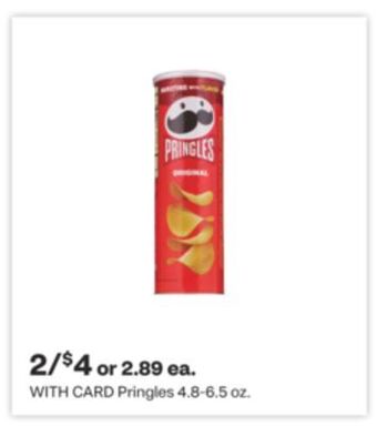 CVS Pringles 4.8-6.5 oz offer