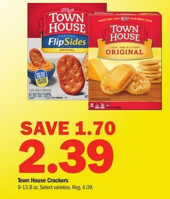 Meijer Town house crackers offer