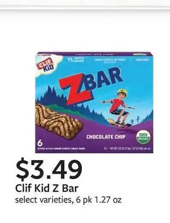 Fareway Clif Kid Z Bar offer