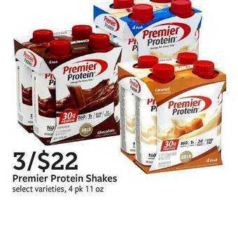 Fareway Premier Protein Shakes offer