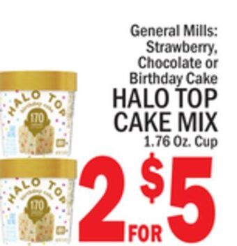 C Town Halo top cake mix offer