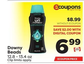 Weis Markets Downy beads offer