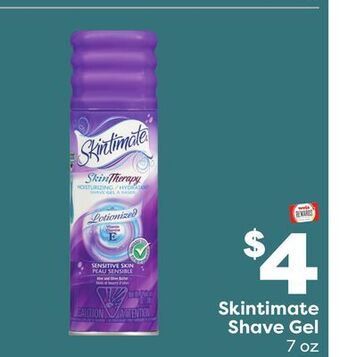 Weis Markets Skintimate shave gel offer