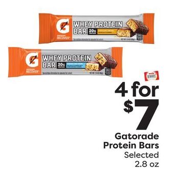 Weis Markets Gatorade protein bars offer