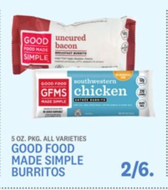 Kings Food Markets Good food made simple burritos offer