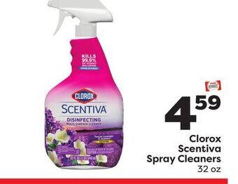 Weis Markets Clorox scentiva spray cleaners offer