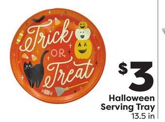Weis Markets Halloween serving tray offer