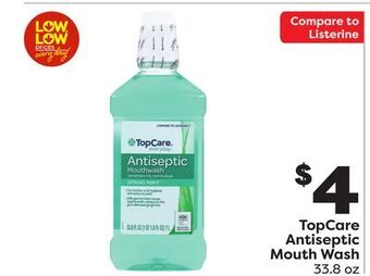 Weis Markets Topcare antiseptic mouth wash offer