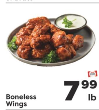 Weis Markets Boneless wings offer