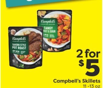 Weis Markets Campbell's skillets offer
