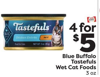 Weis Markets Blue buffalo tastefuls wet cat foods offer