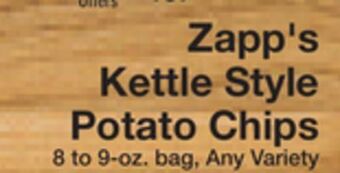 The Fresh Grocer Kettle style potato chips offer