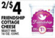 Met Foodmarkets Friendship Cottage Cheese offer