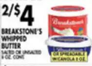 Met Foodmarkets Breakstone's Whipped Butter offer