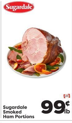 Weis Markets Sugardale smoked ham portions offer