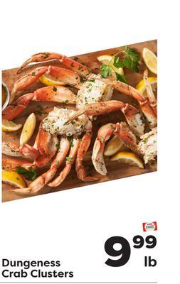 Weis Markets Dungeness crab clusters offer
