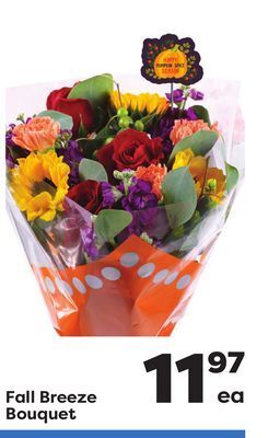 Weis Markets Fall breeze bouquet offer