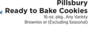 ShopRite Ready to bake cookies offer