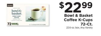 ShopRite Coffee k-cups 72-ct offer