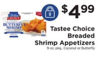 ShopRite Breaded shrimp appetizers offer