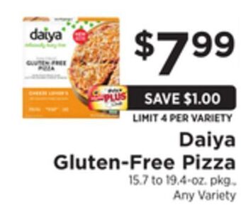 ShopRite Gluten-free pizza offer